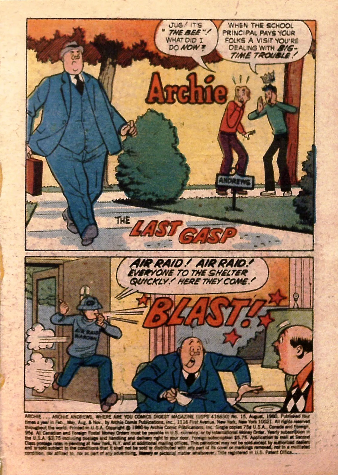 Archie...Archie Andrews, Where Are You? Digest Magazine #15 part 3