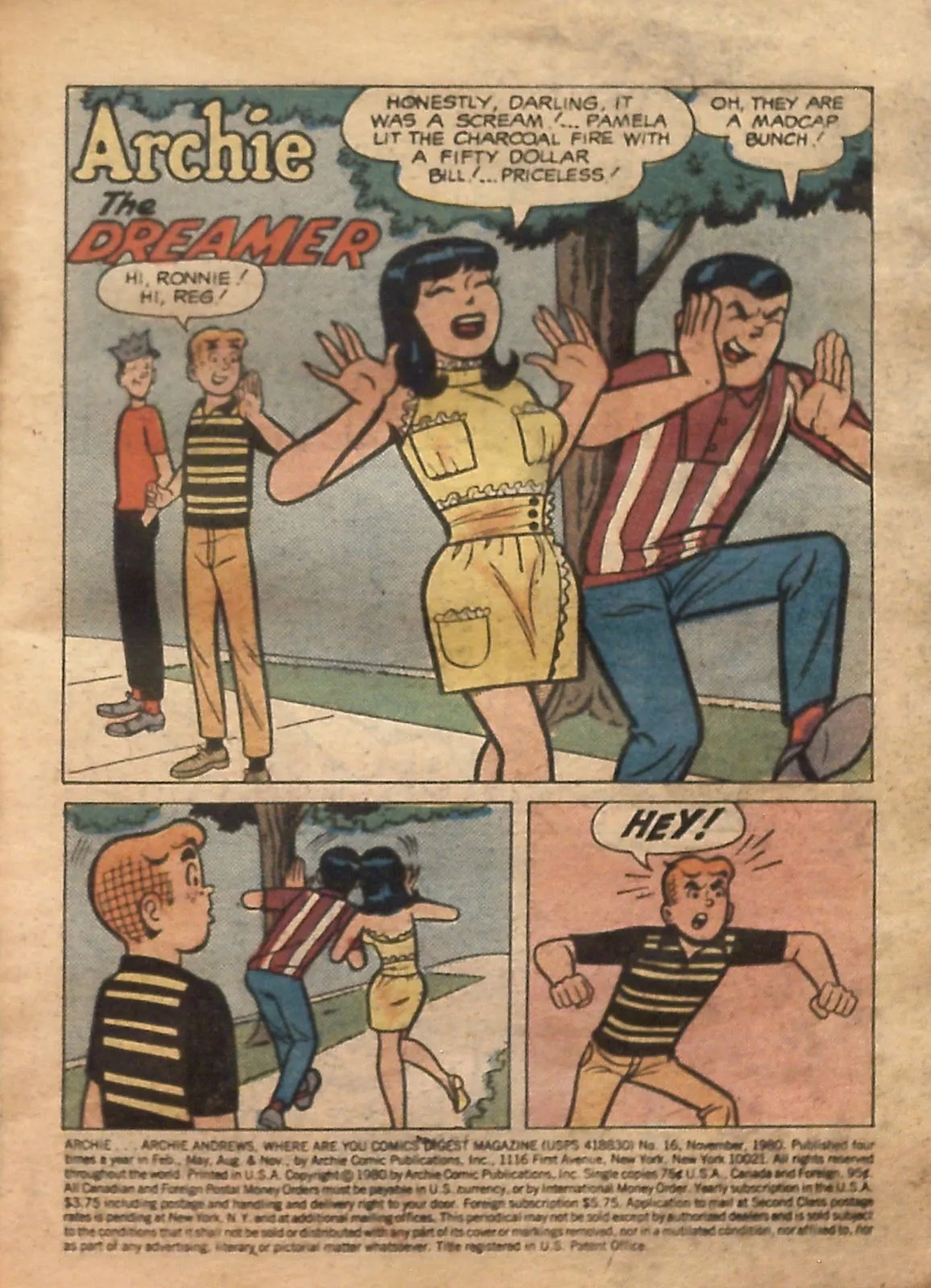 Archie...Archie Andrews, Where Are You? Digest Magazine #16 part 3