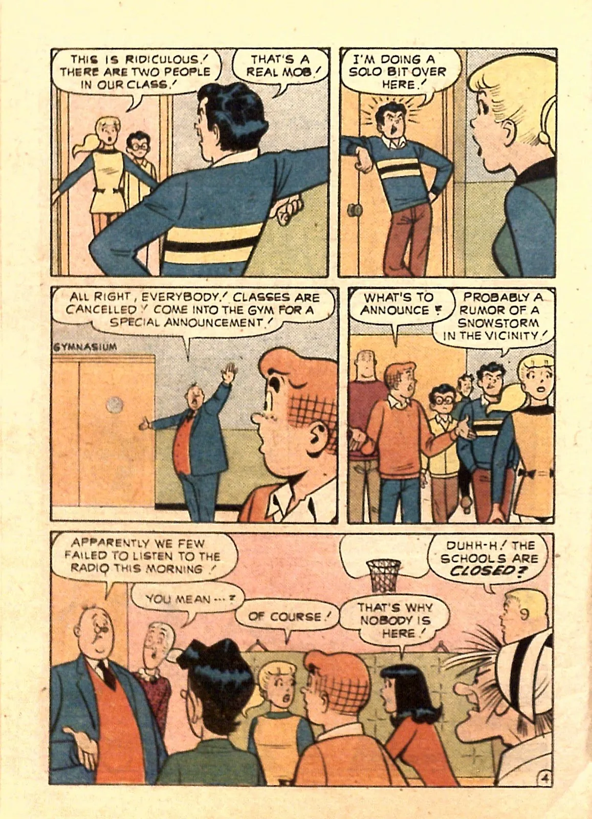 Archie...Archie Andrews, Where Are You? Digest Magazine #17 part 6