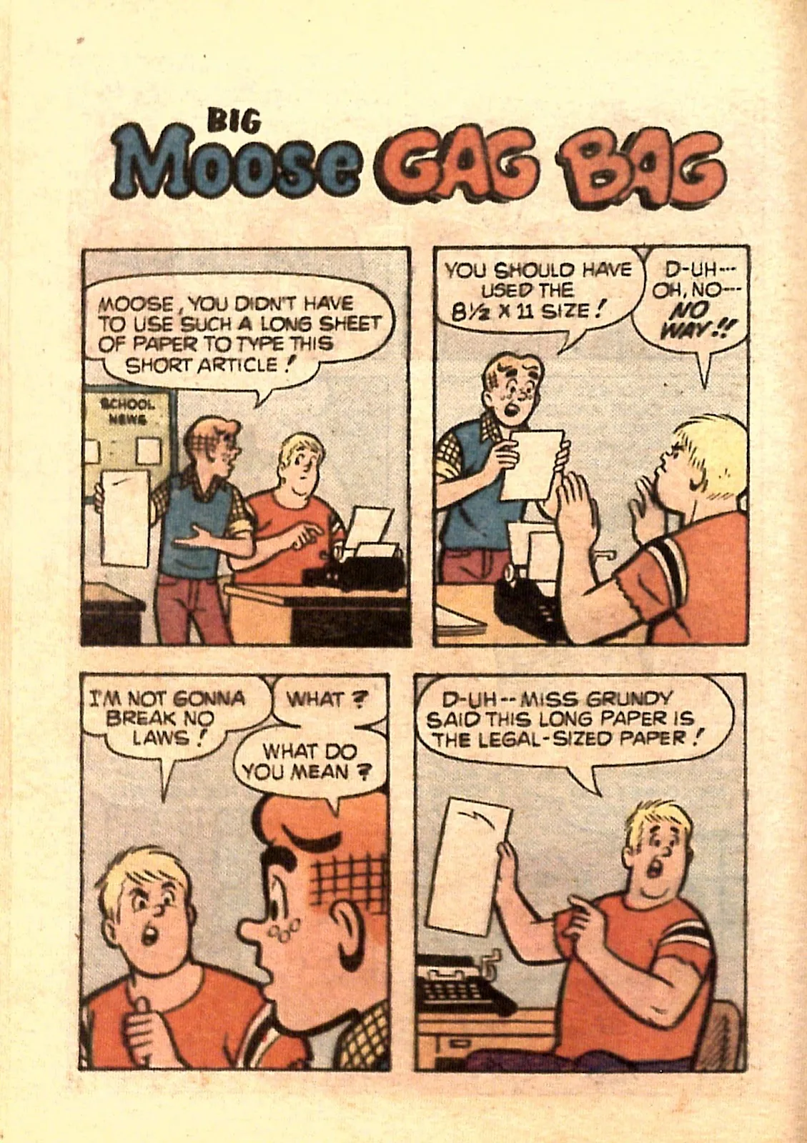 Archie...Archie Andrews, Where Are You? Digest Magazine #17 part 52