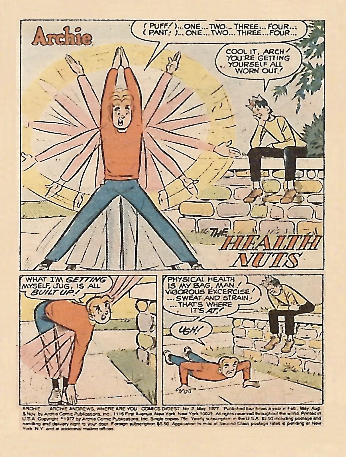 Archie...Archie Andrews, Where Are You? Digest Magazine #2 part 3