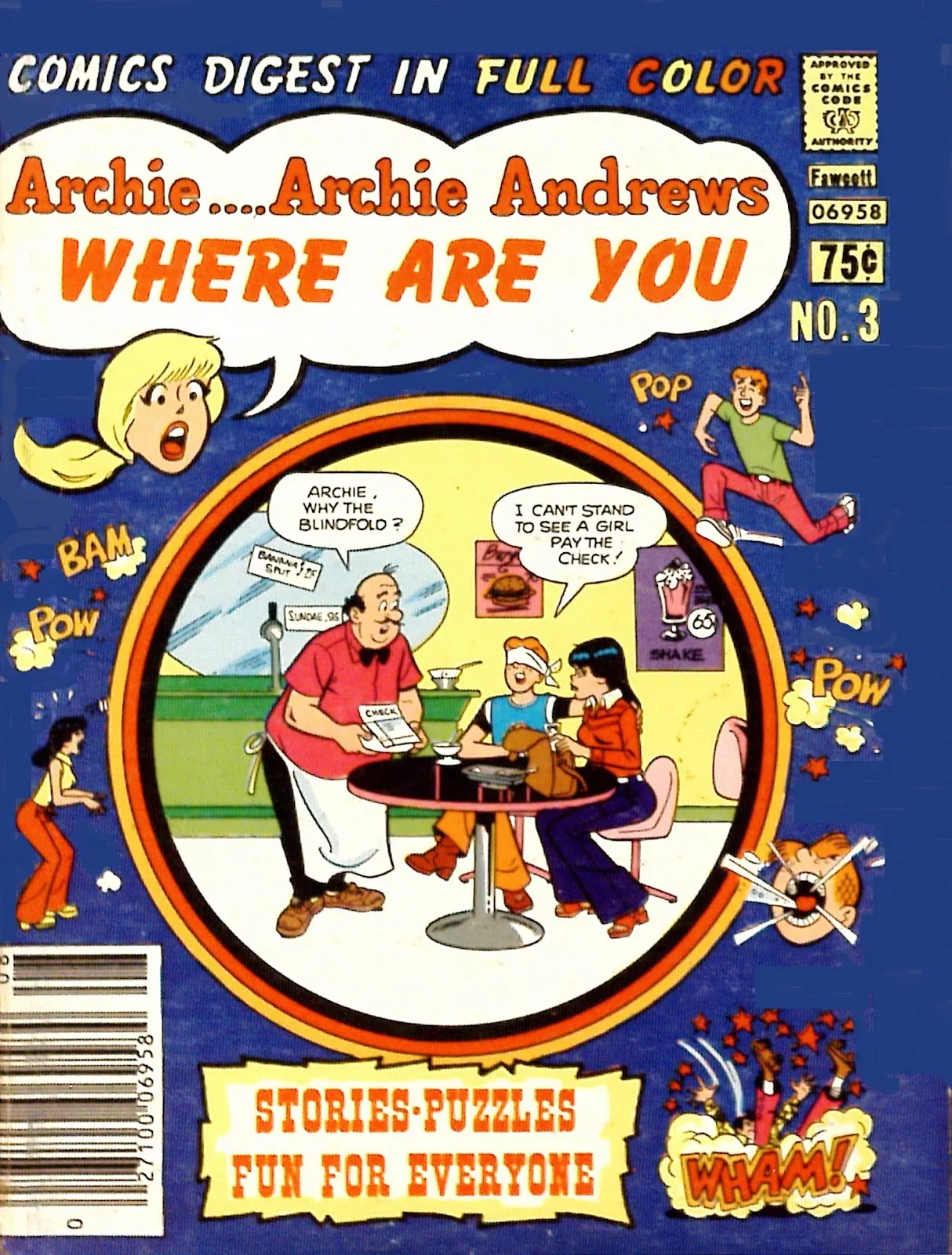 Archie...Archie Andrews, Where Are You? Digest Magazine #3 part 1