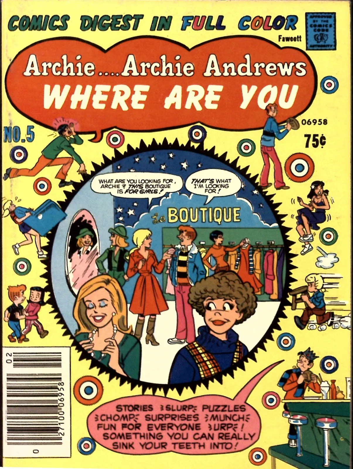 Archie...Archie Andrews, Where Are You? Digest Magazine #5 part 1