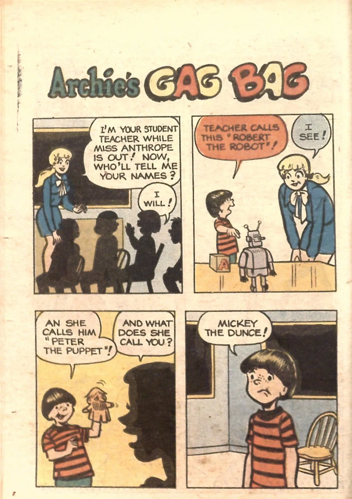 Archie...Archie Andrews, Where Are You? Digest Magazine #7 part 14