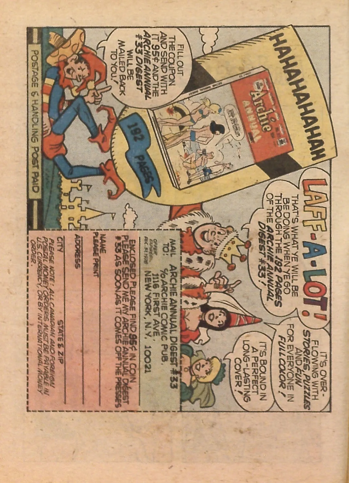 Archie...Archie Andrews, Where Are You? Digest Magazine #7 part 146
