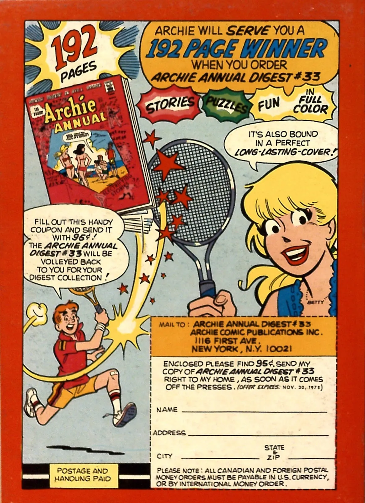 Archie...Archie Andrews, Where Are You? Digest Magazine #7 part 148