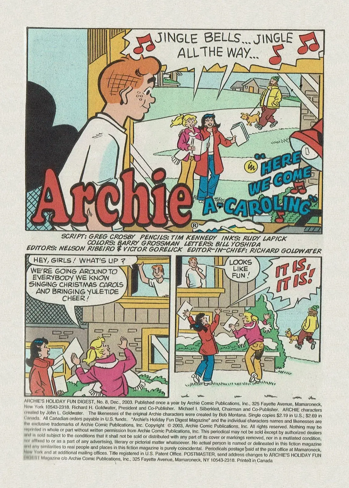 Archie's Holiday Fun Digest #8 part 3