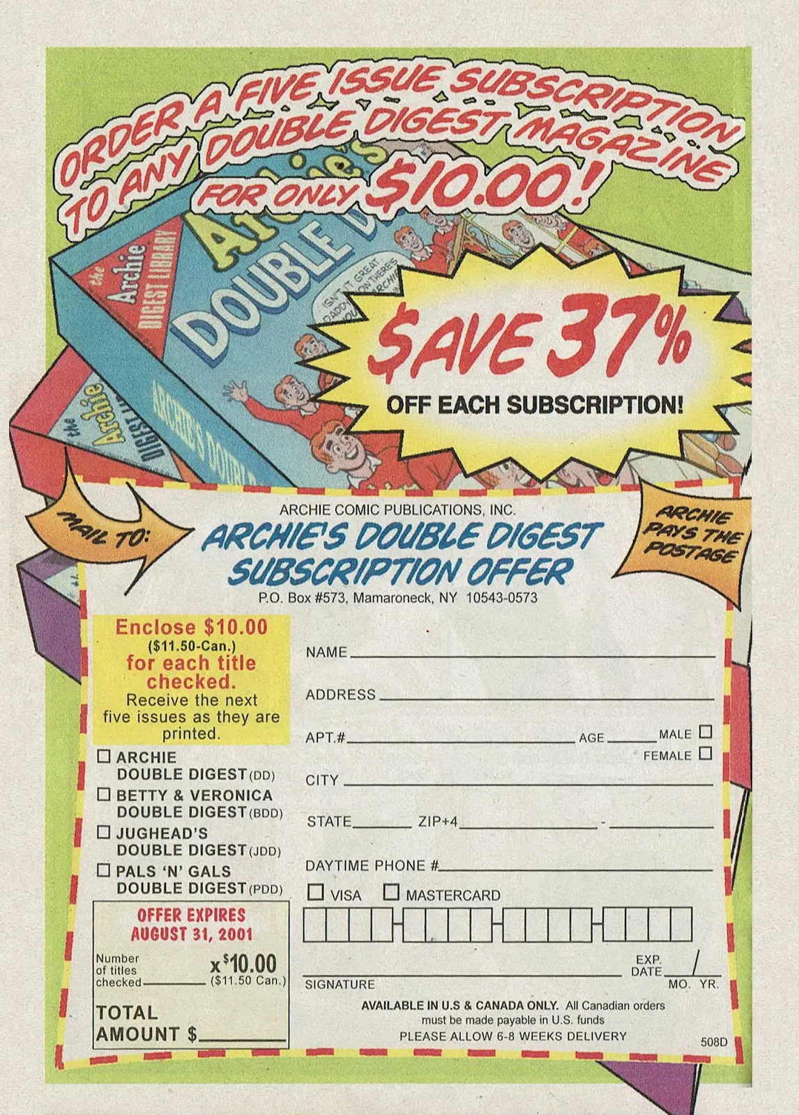Archie's Pals 'n' Gals Double Digest Magazine #58 part 193