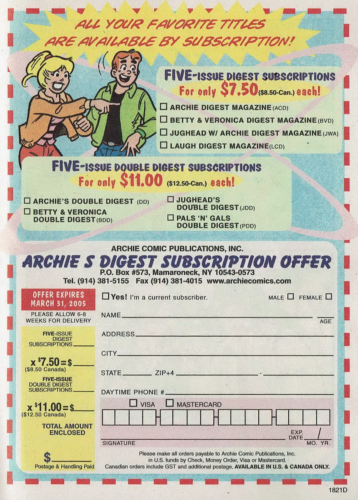 Archie's Pals 'n' Gals Double Digest Magazine #91 part 170