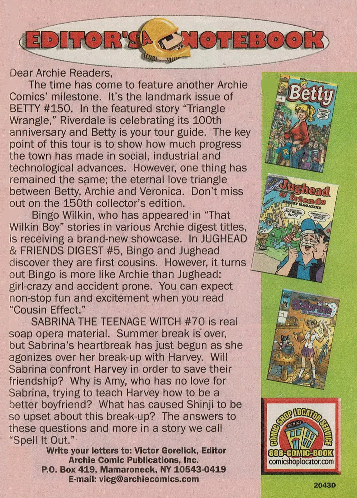 Archie's Pals 'n' Gals Double Digest Magazine #96 part 187