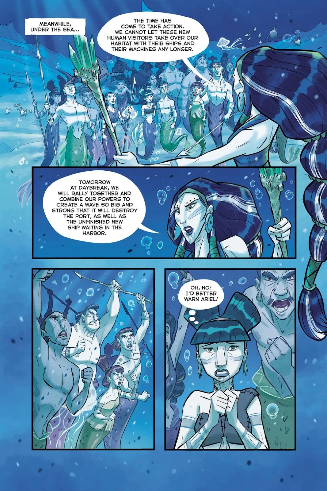 Ariel and the Curse of the Sea Witches  part 76