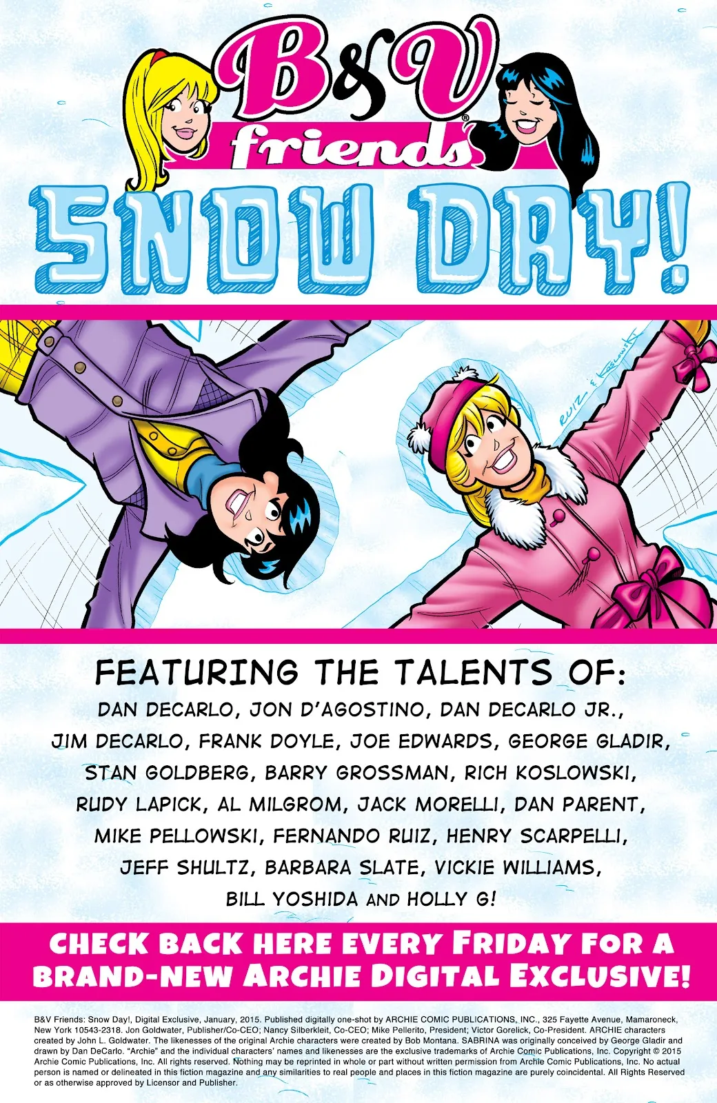 B&V Friends: Snow Day!  part 2