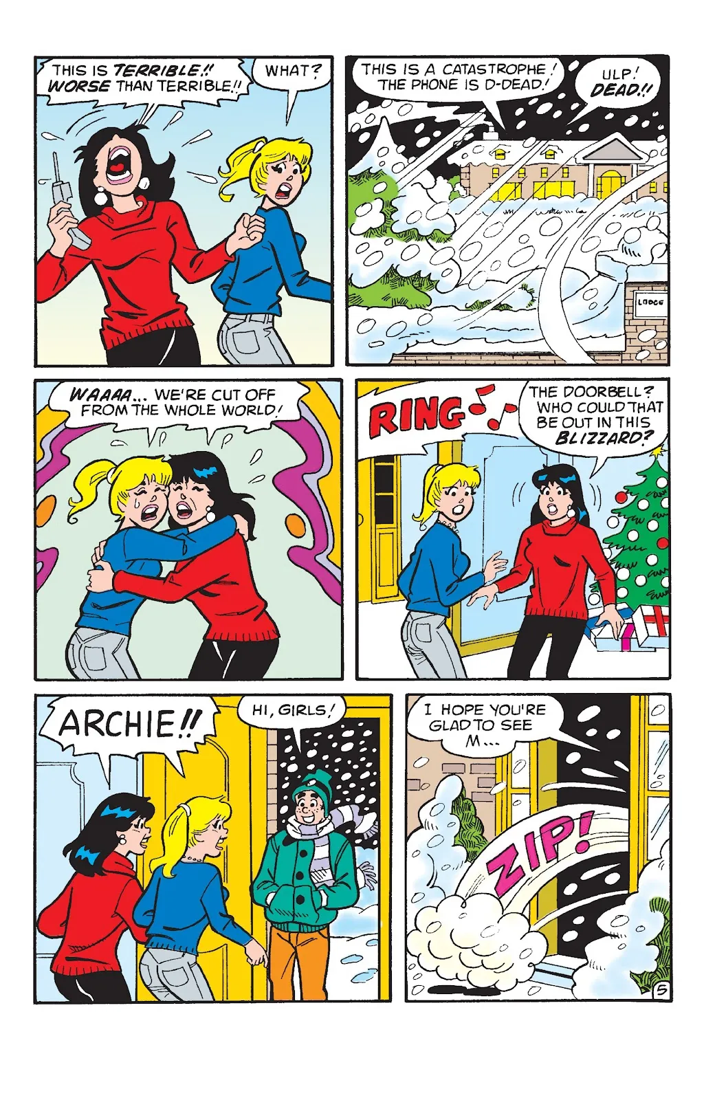 B&V Friends: Snow Day!  part 13