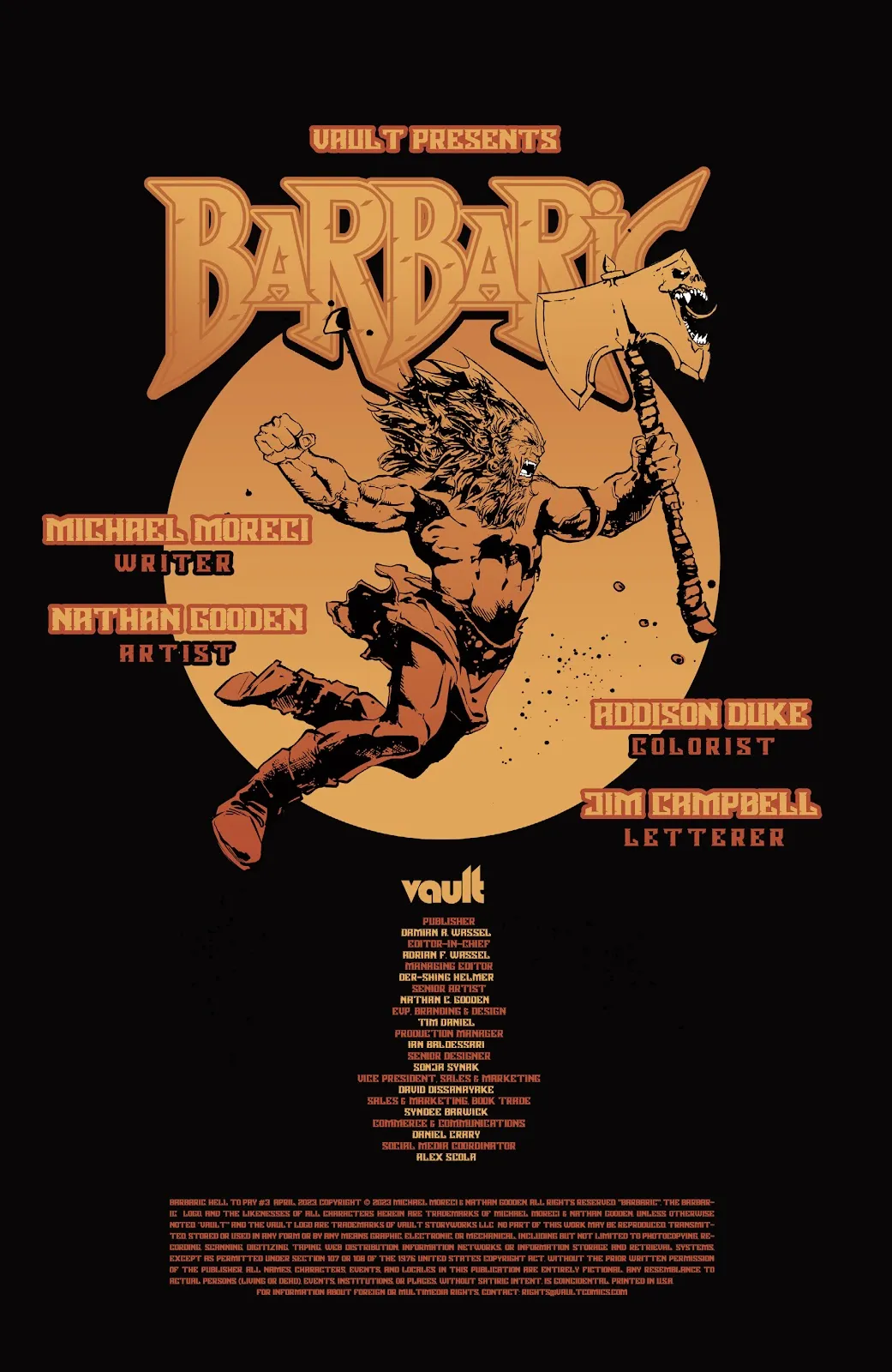 Barbaric Hell to Pay #3 part 2