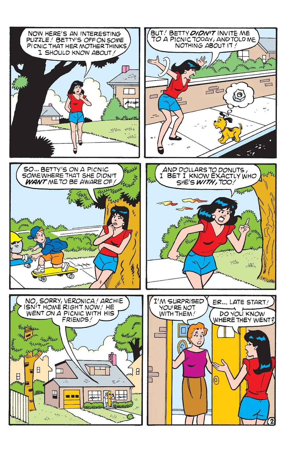 Betty and Veronica: Picnic Antics  part 16