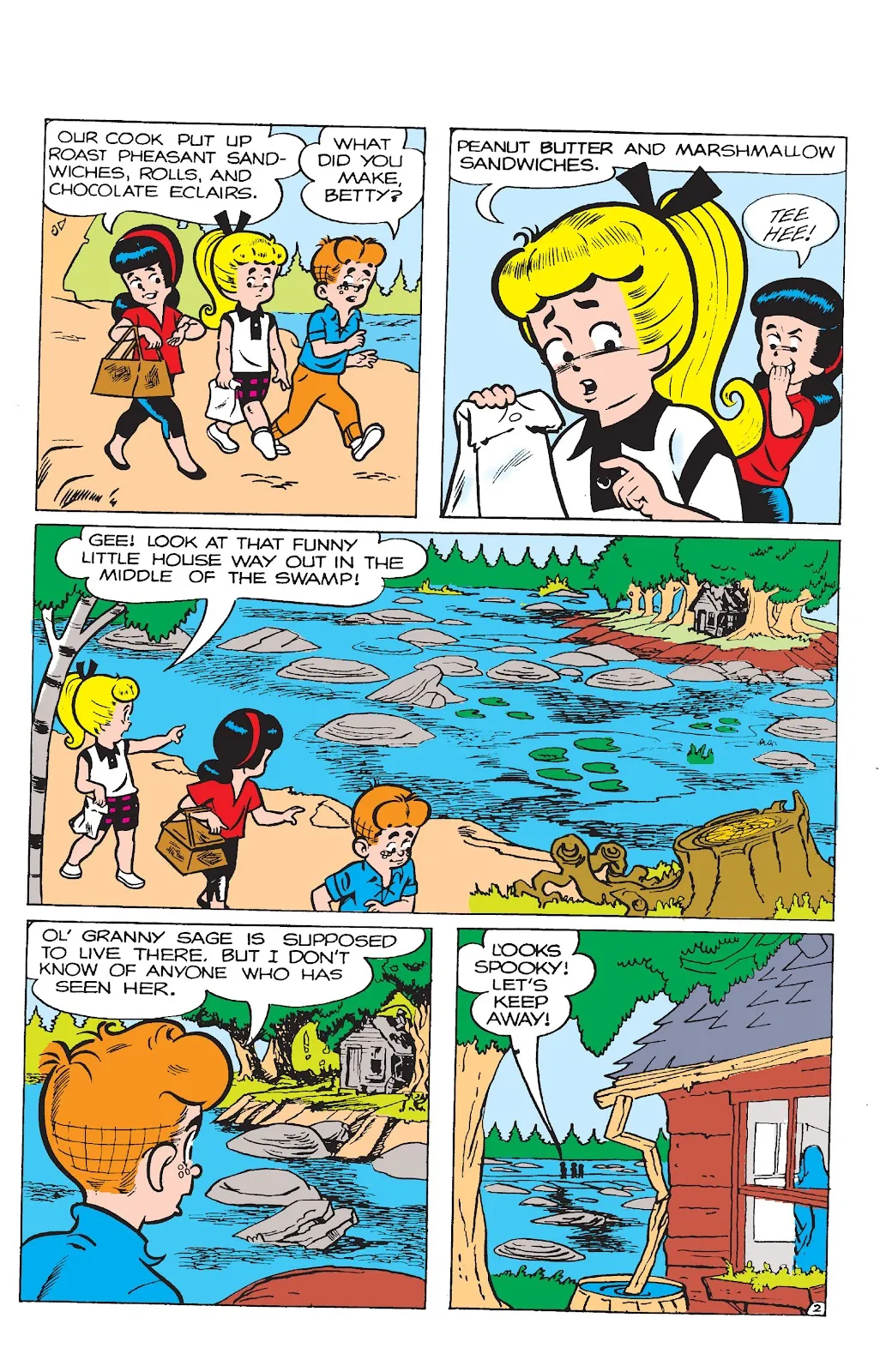 Betty and Veronica: Picnic Antics  part 49