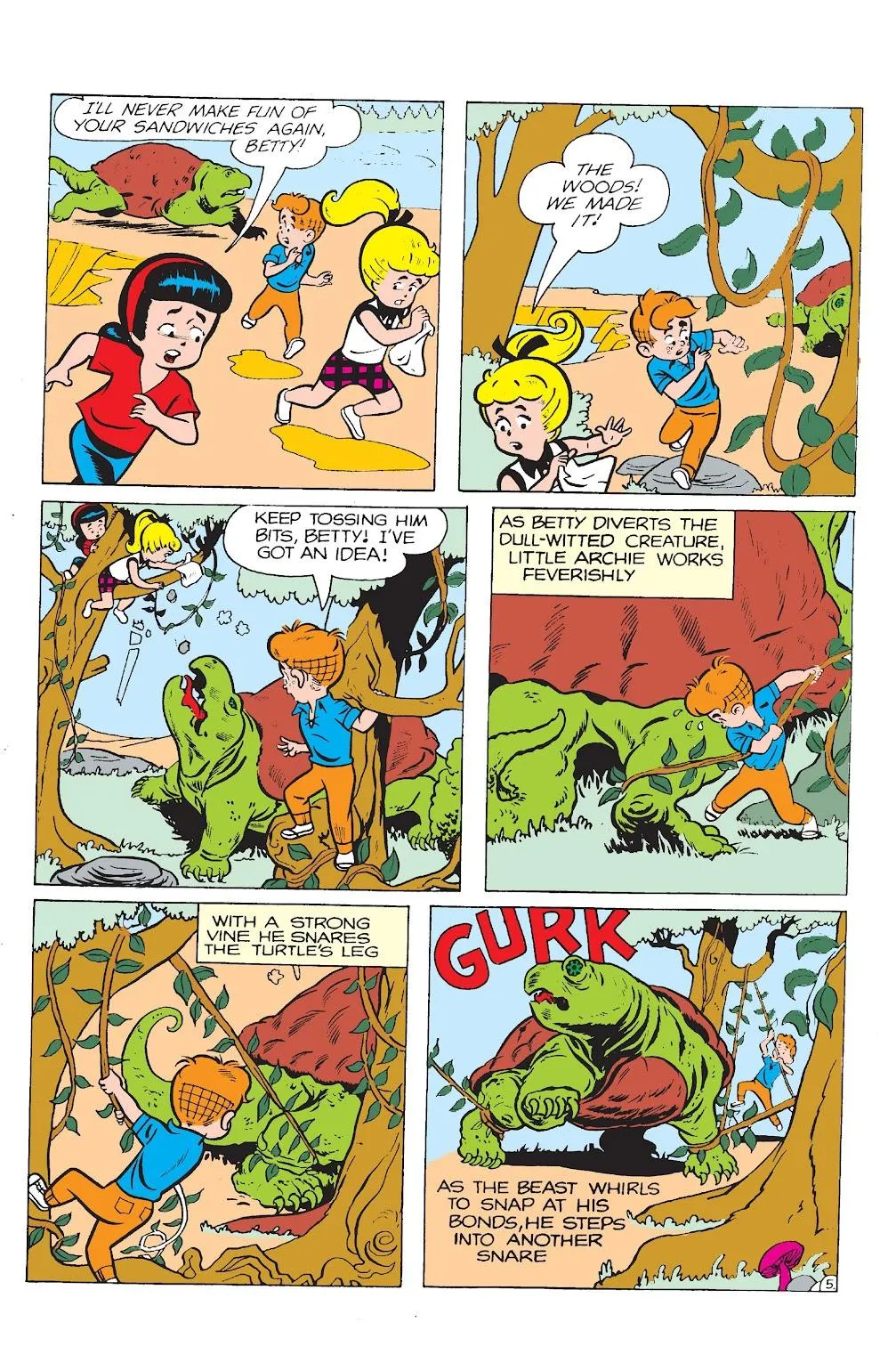Betty and Veronica: Picnic Antics  part 52