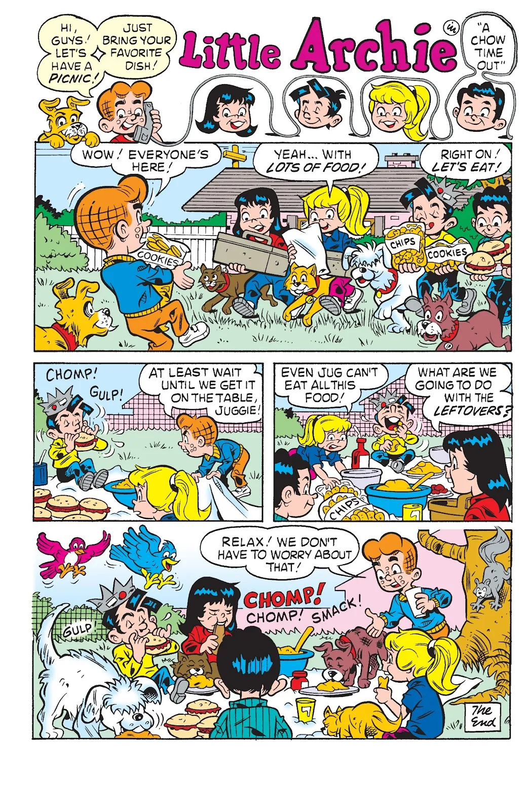 Betty and Veronica: Picnic Antics  part 56