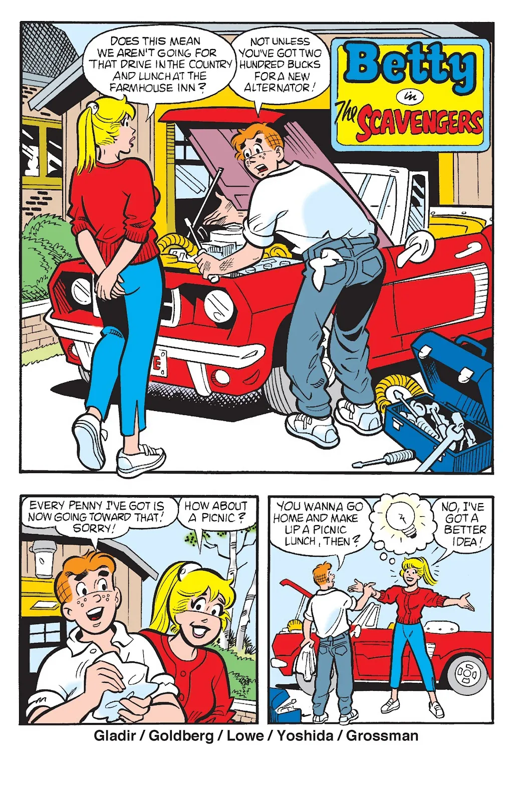 Betty and Veronica: Picnic Antics  part 57