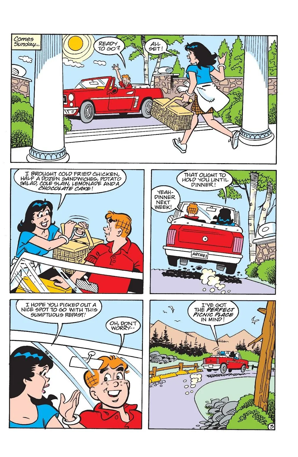 Betty and Veronica: Picnic Antics  part 64