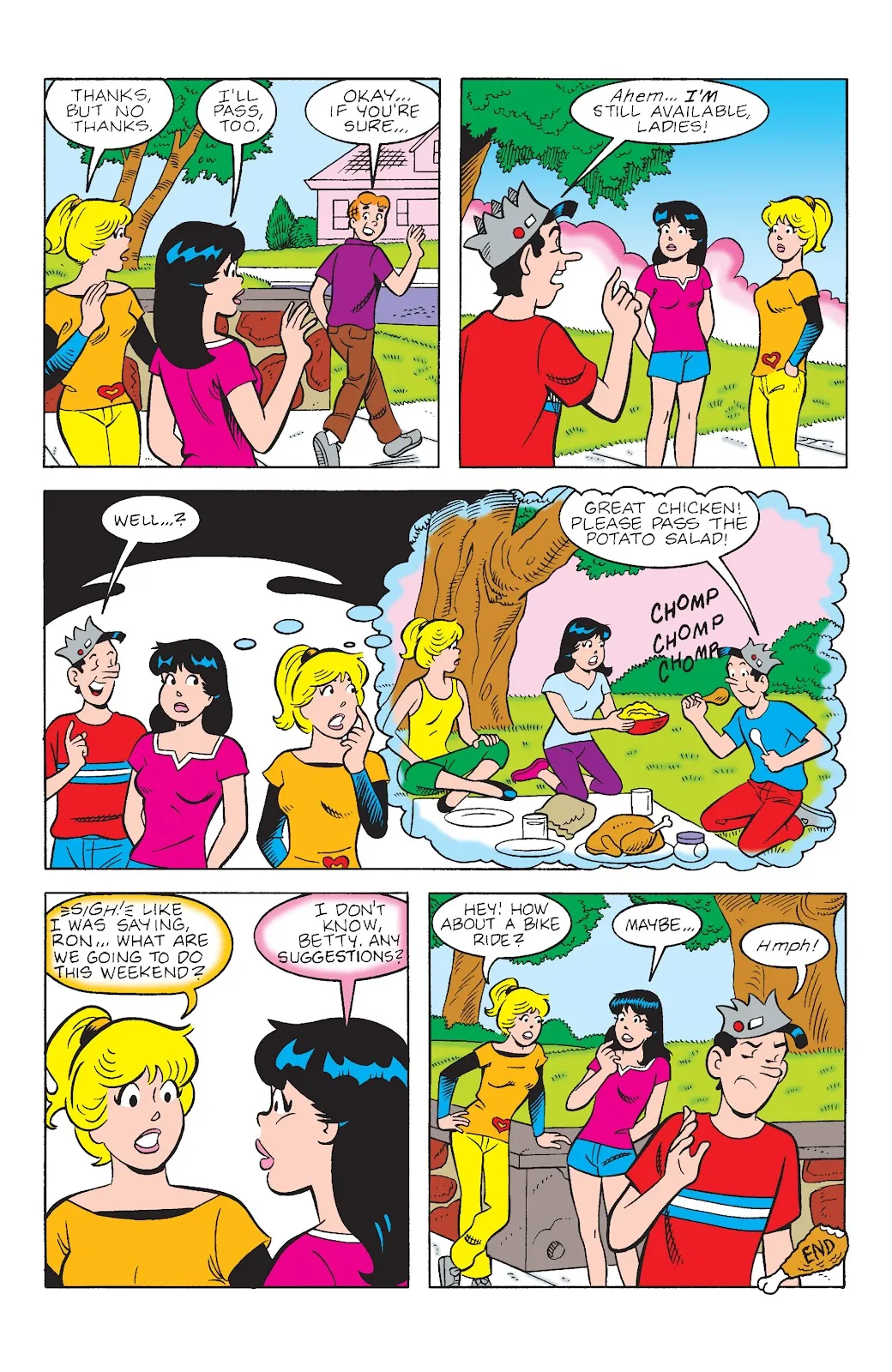Betty and Veronica: Picnic Antics  part 8