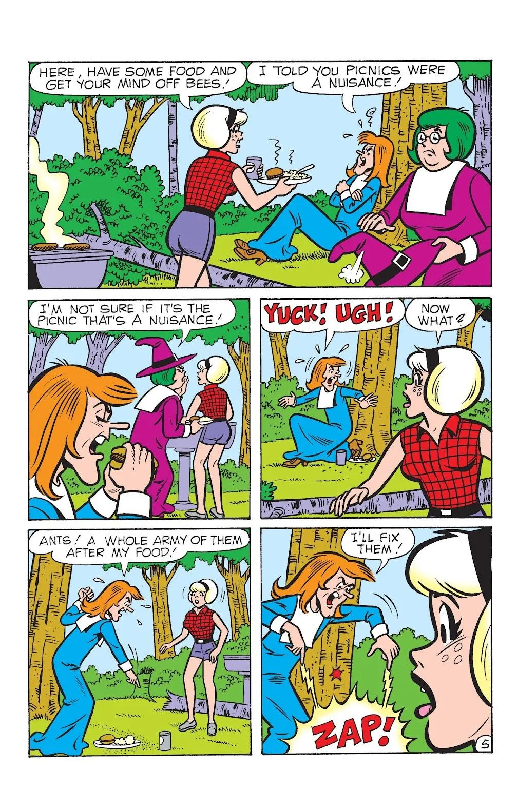 Betty and Veronica: Picnic Antics  part 88
