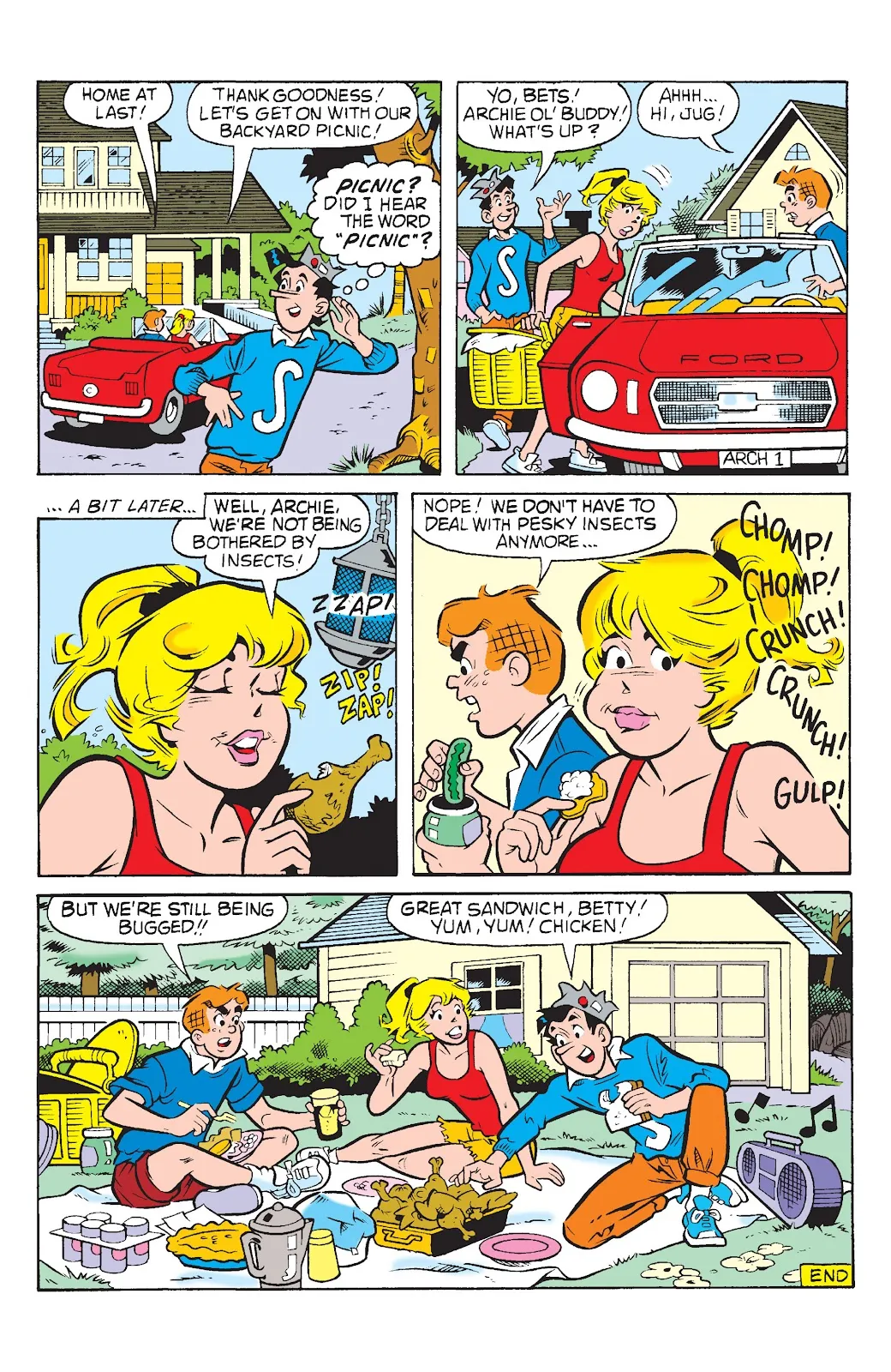 Betty and Veronica: Picnic Antics  part 99