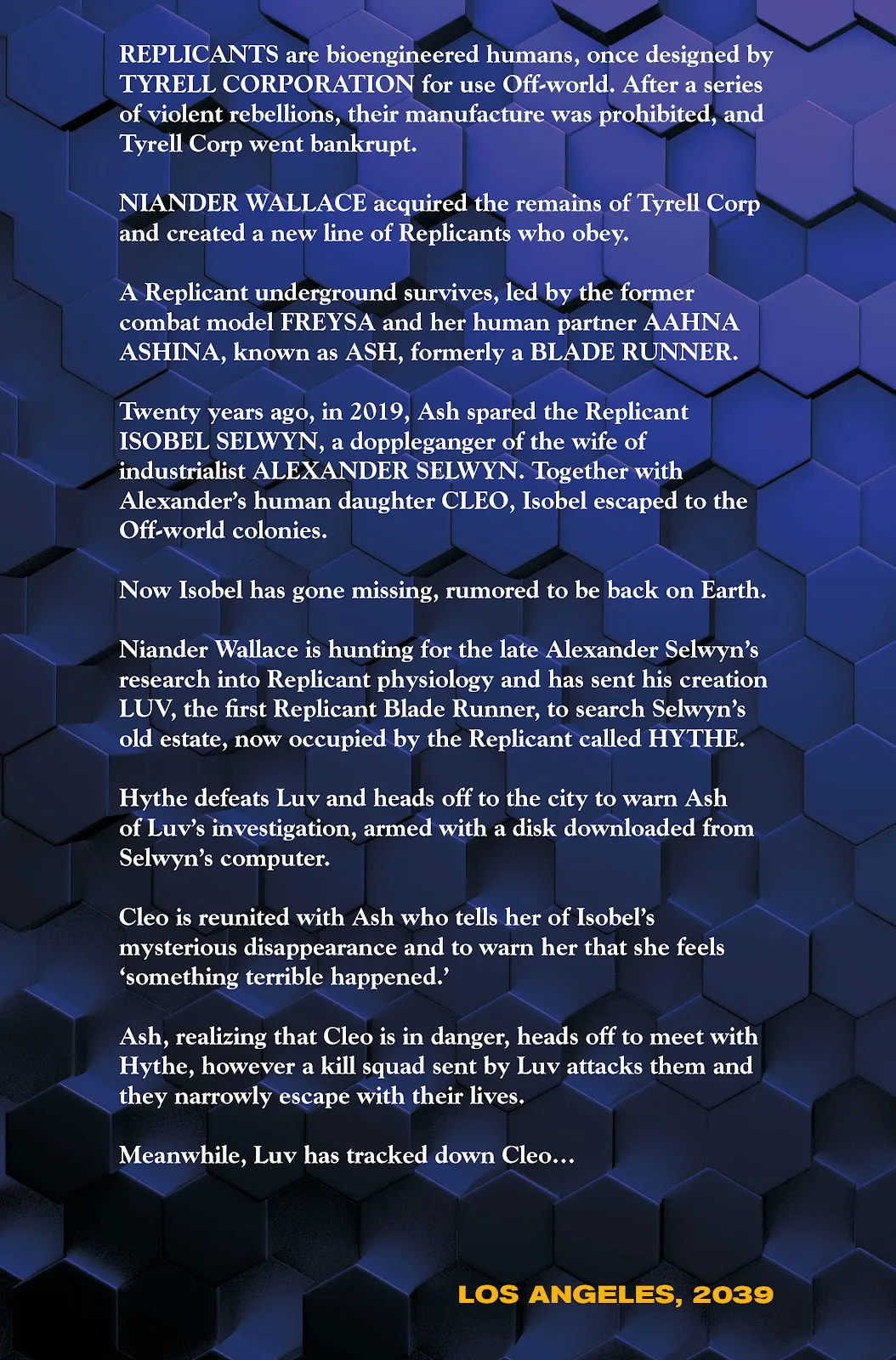 Blade Runner 2039 #4 part 6