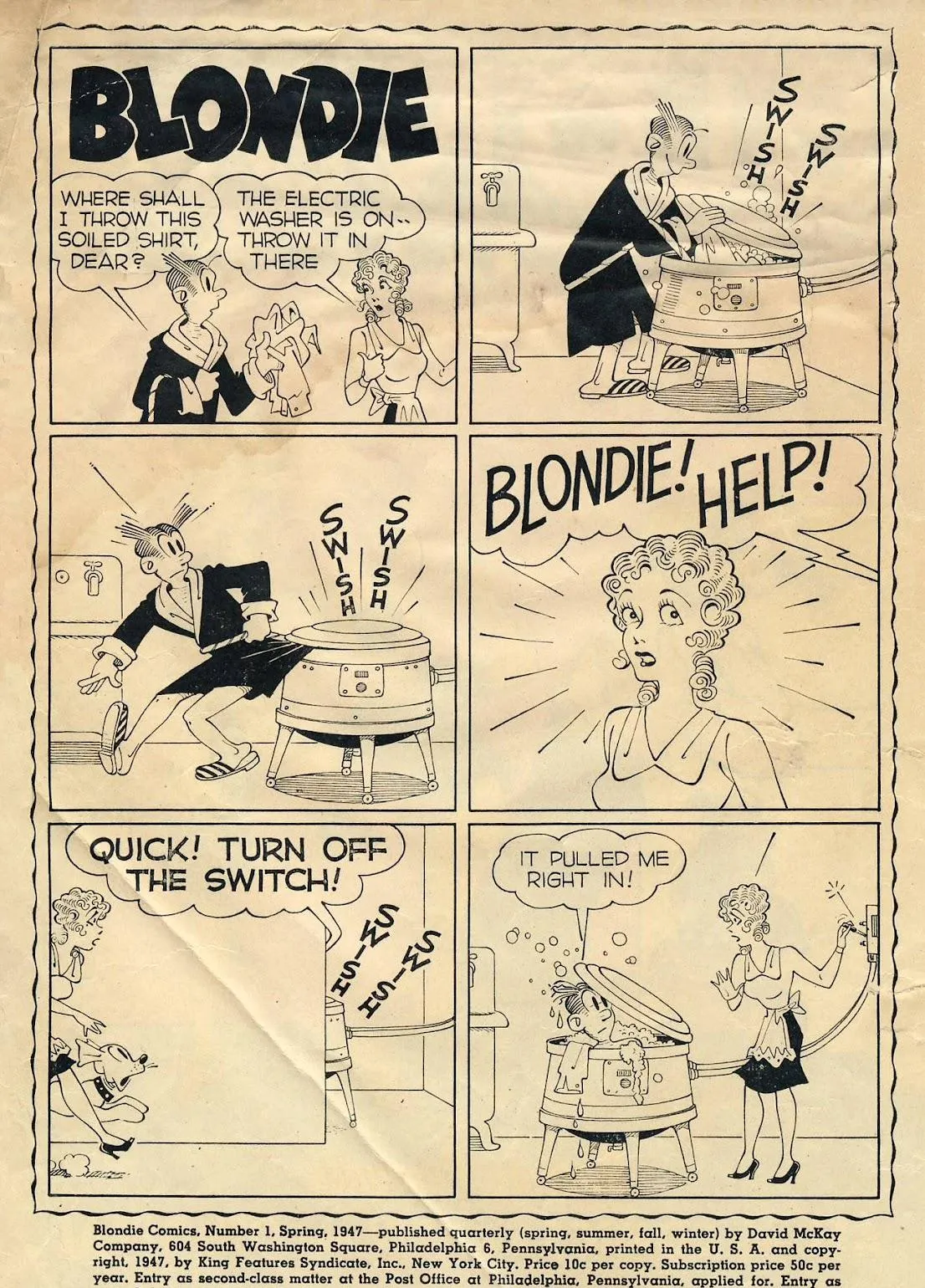 Blondie Comics #1 part 2