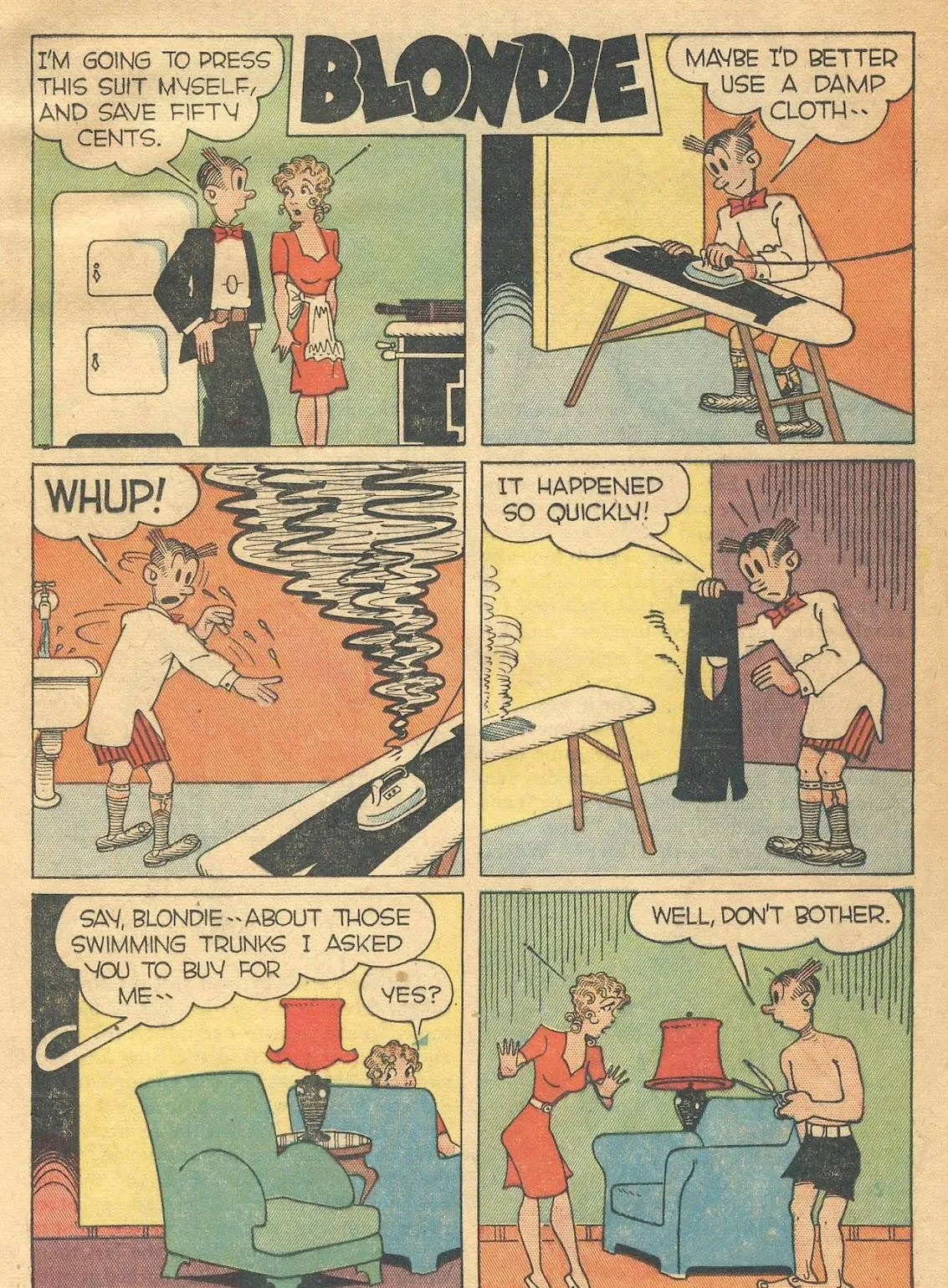 Blondie Comics #1 part 15