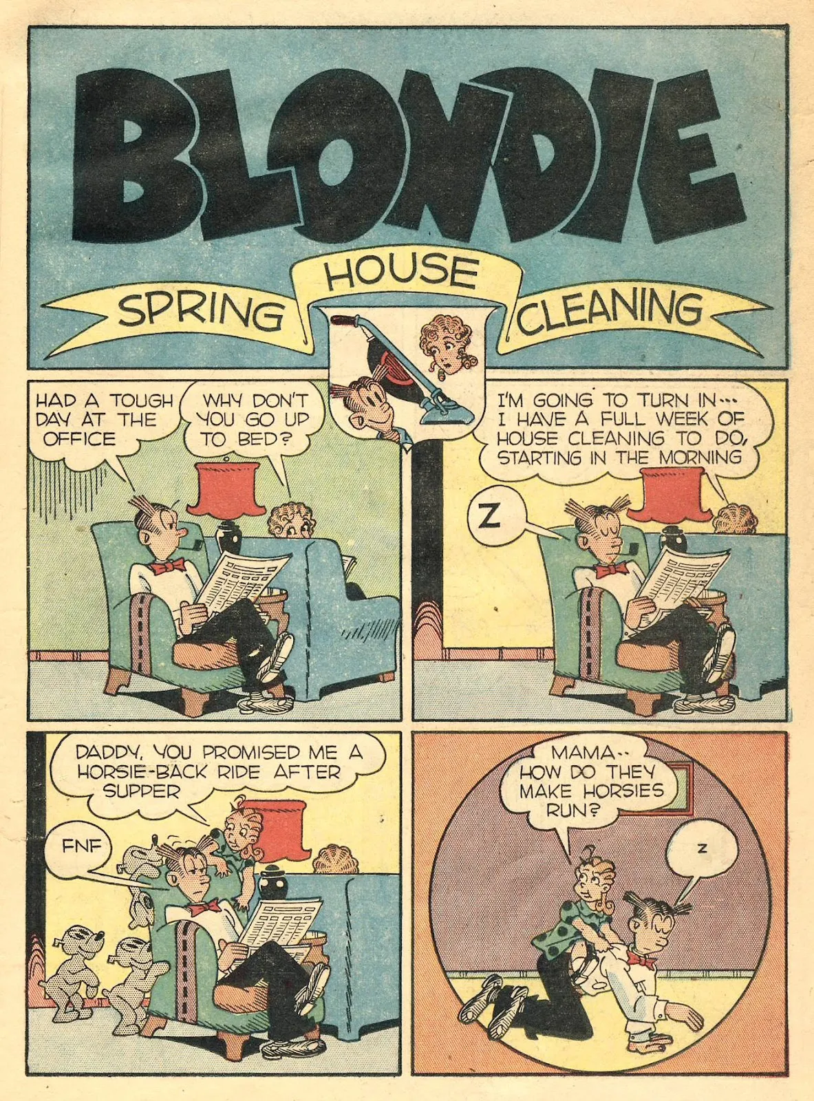Blondie Comics #1 part 19