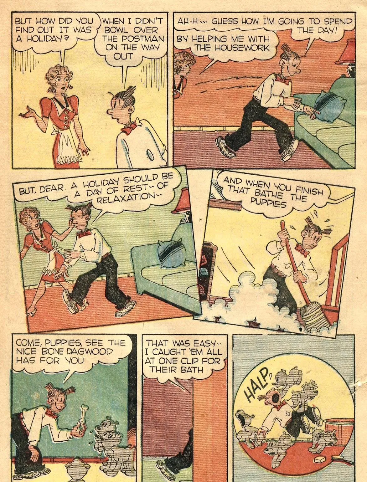 Blondie Comics #1 part 4