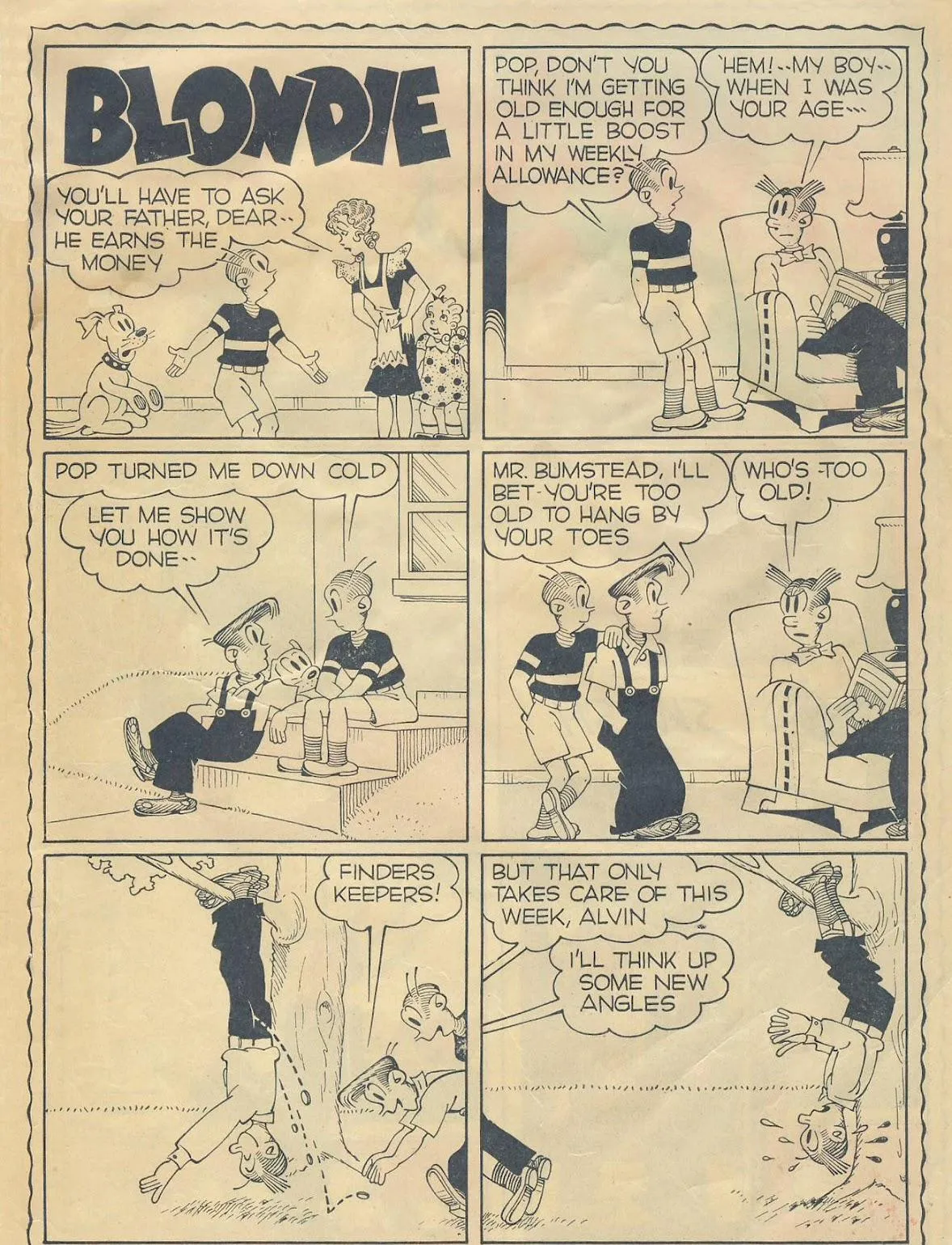 Blondie Comics #1 part 35
