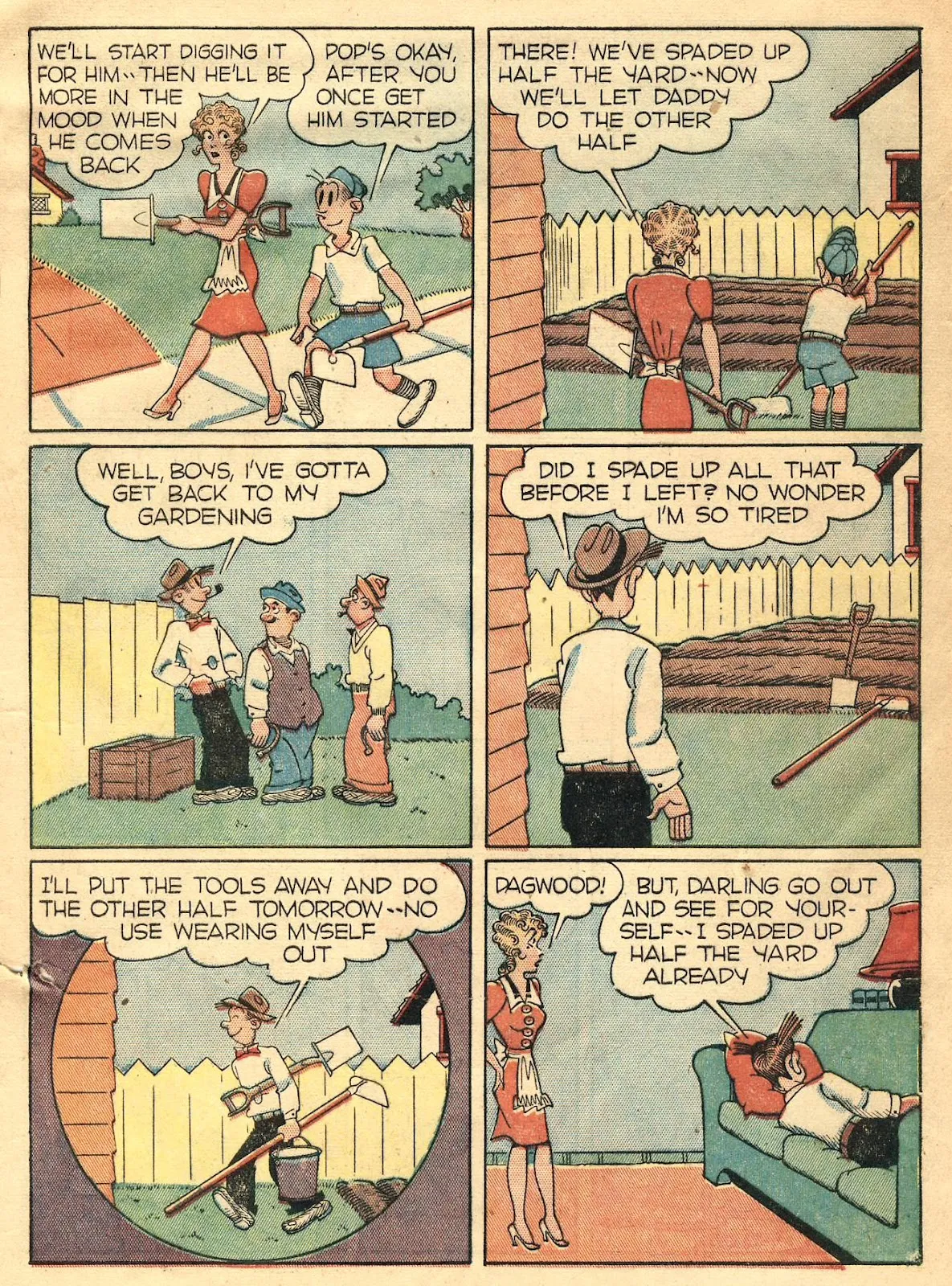 Blondie Comics #1 part 9