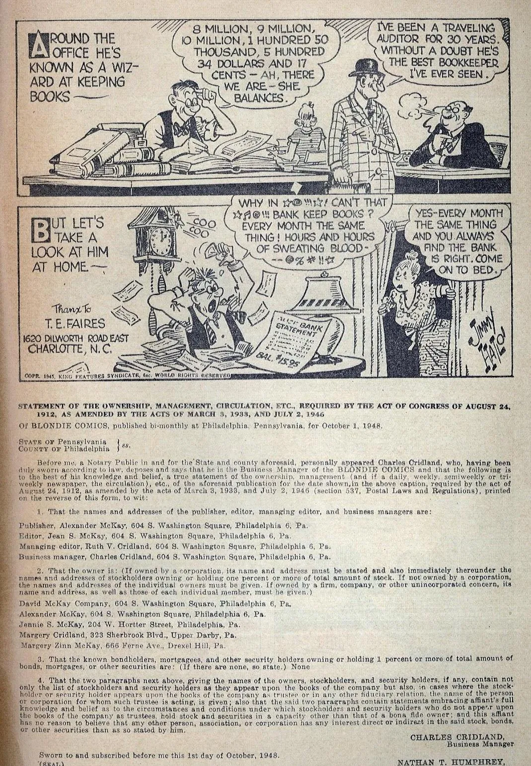 Blondie Comics #10 part 34