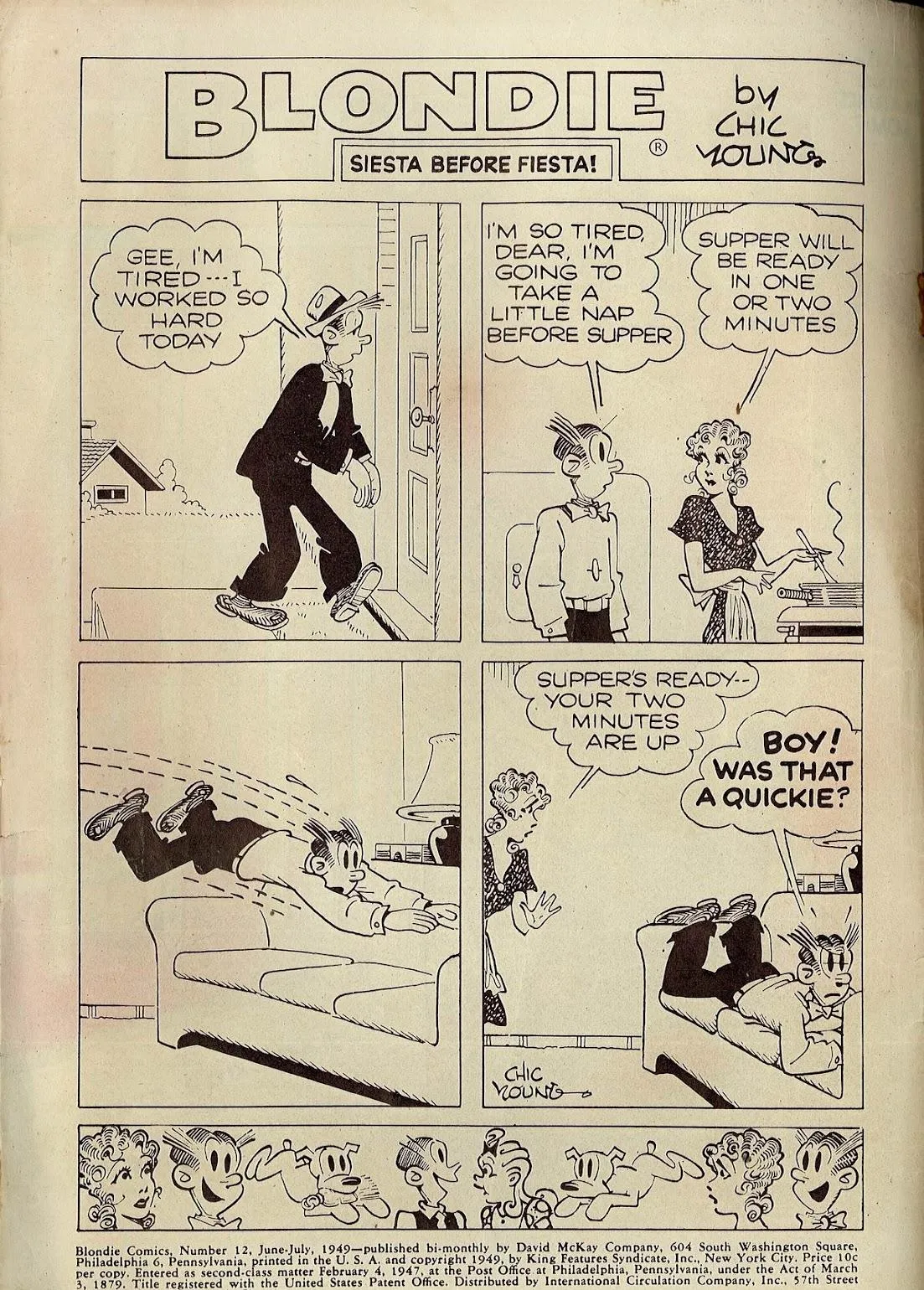 Blondie Comics #12 part 2