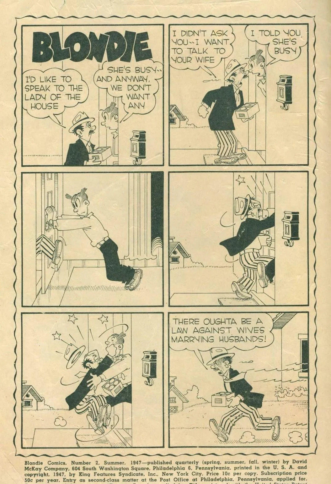 Blondie Comics #2 part 2