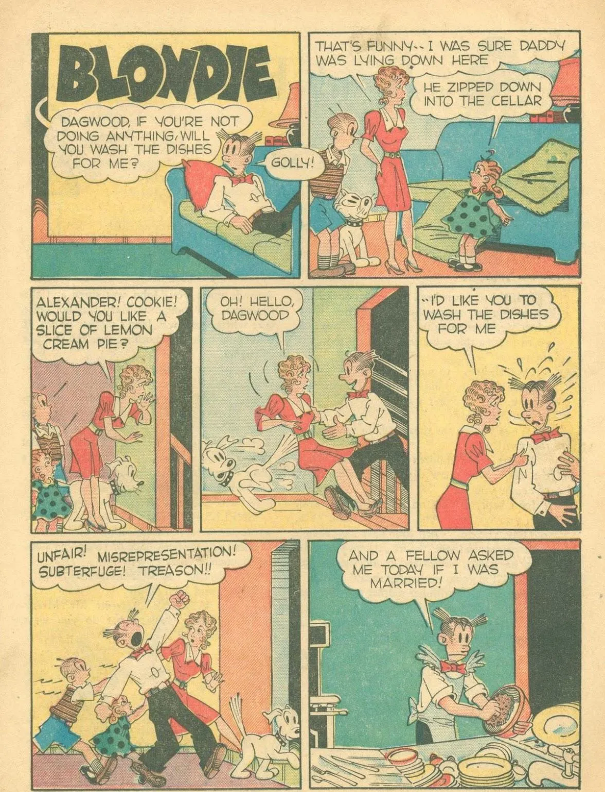 Blondie Comics #2 part 19