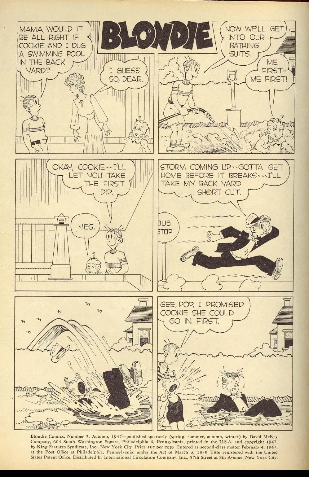 Blondie Comics #3 part 2