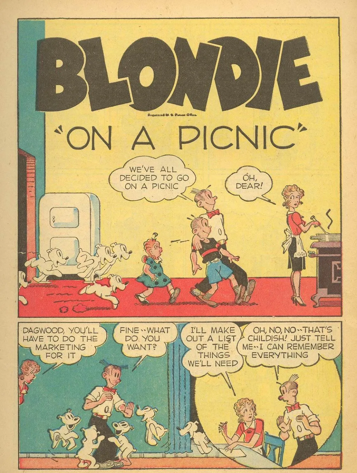 Blondie Comics #3 part 3