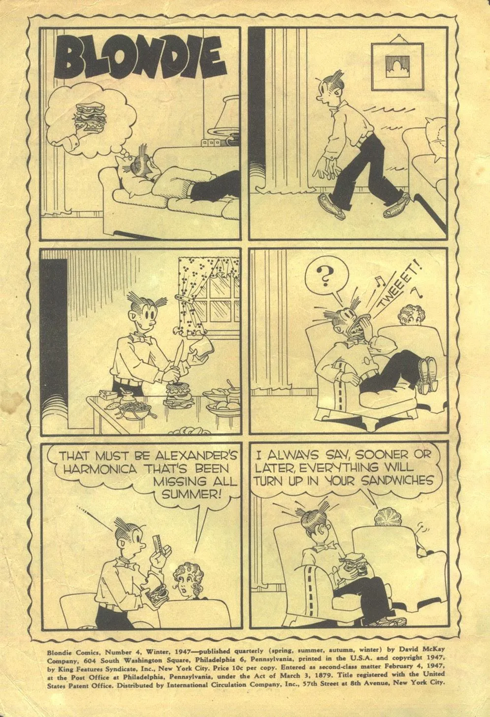 Blondie Comics #4 part 2