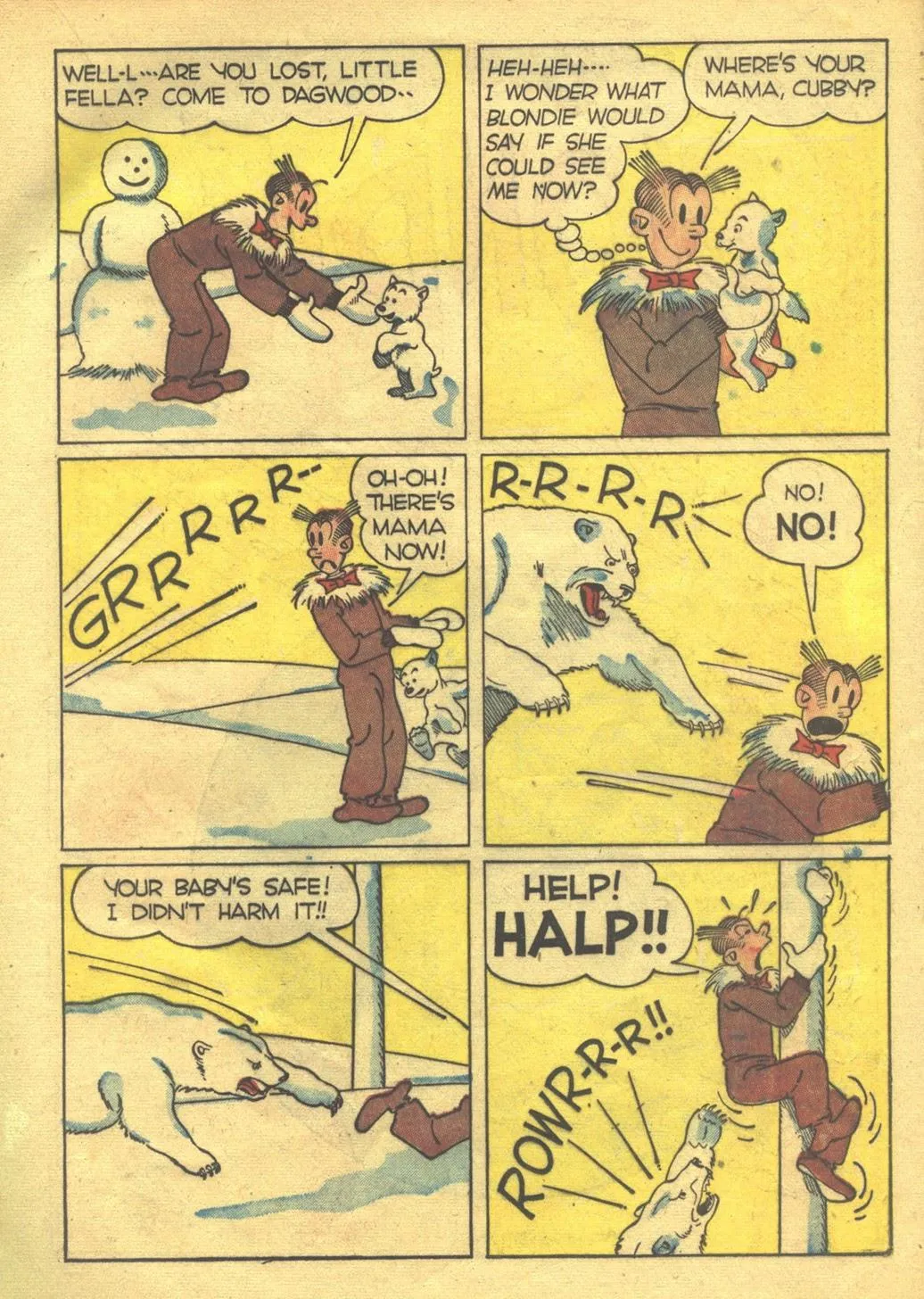 Blondie Comics #4 part 17