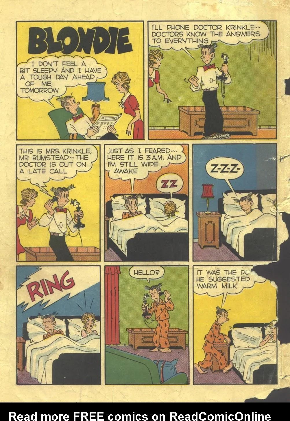 Blondie Comics #4 part 36