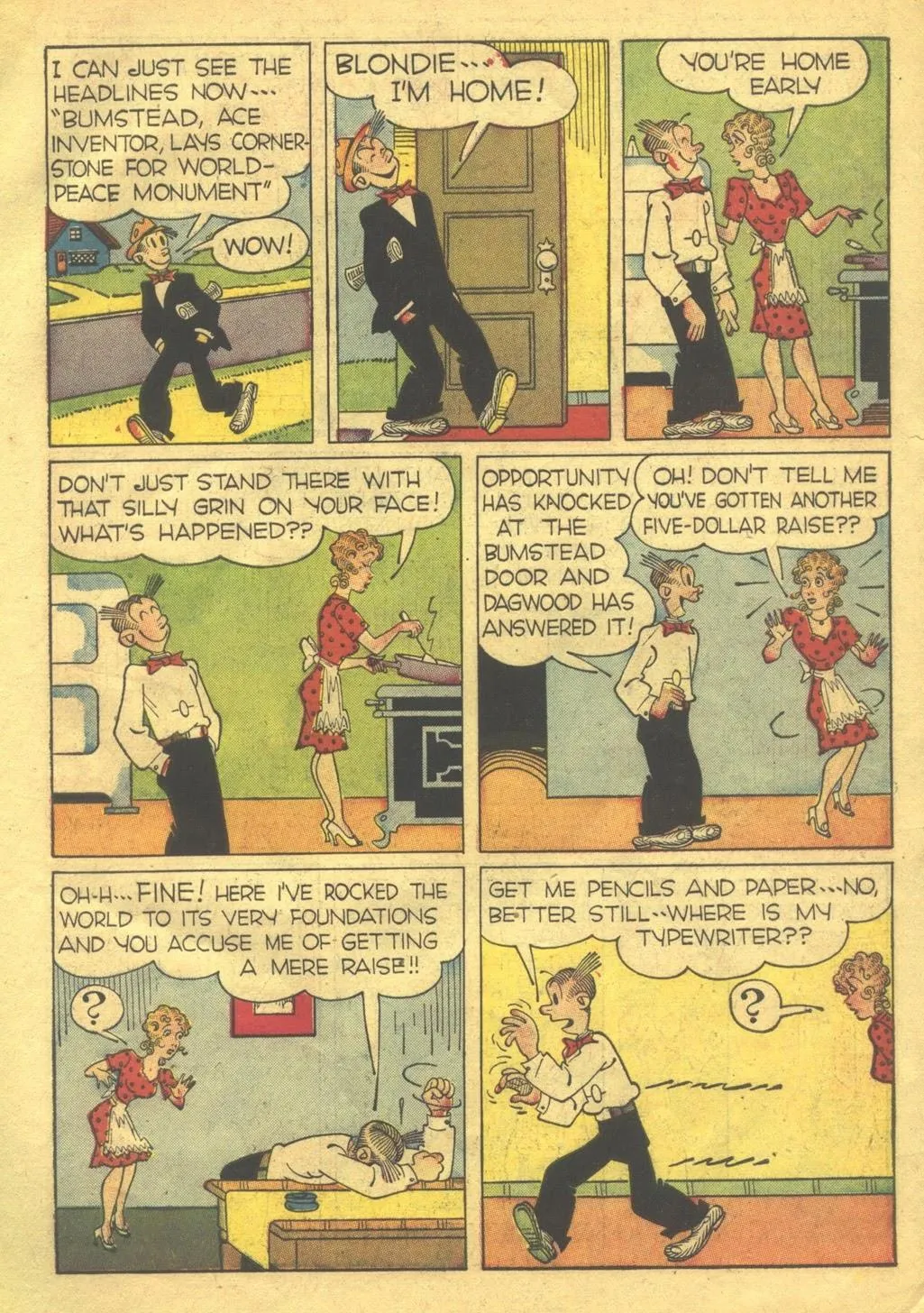 Blondie Comics #4 part 7