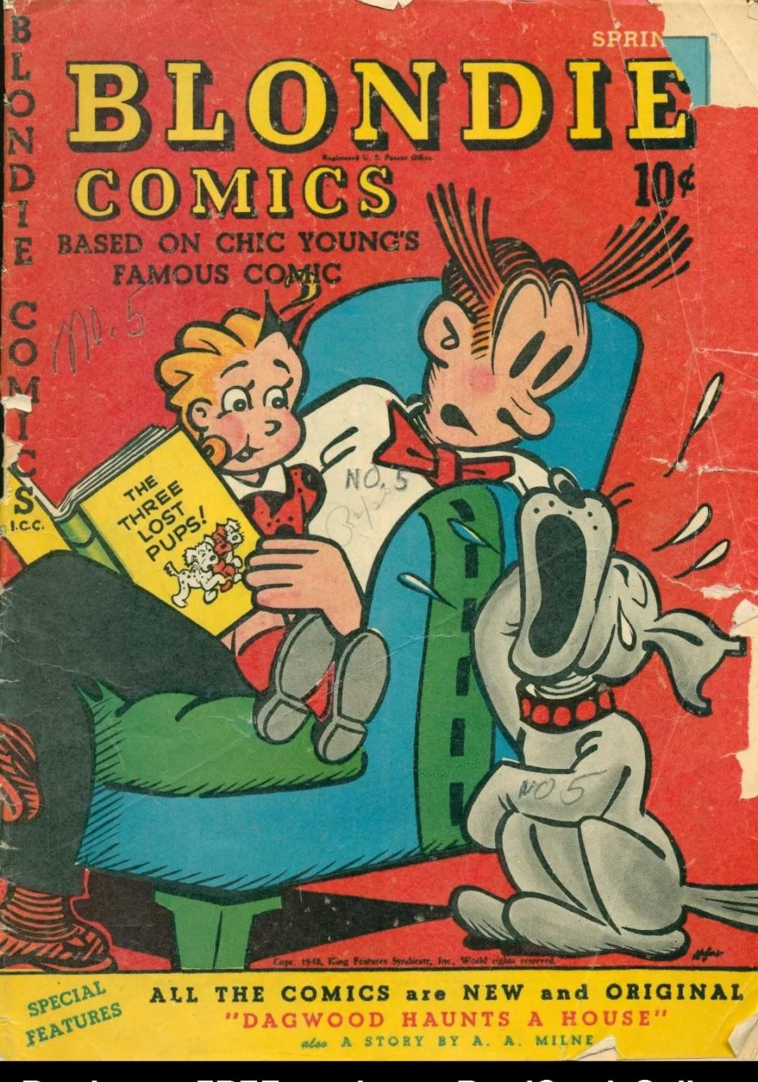 Blondie Comics #5 part 1