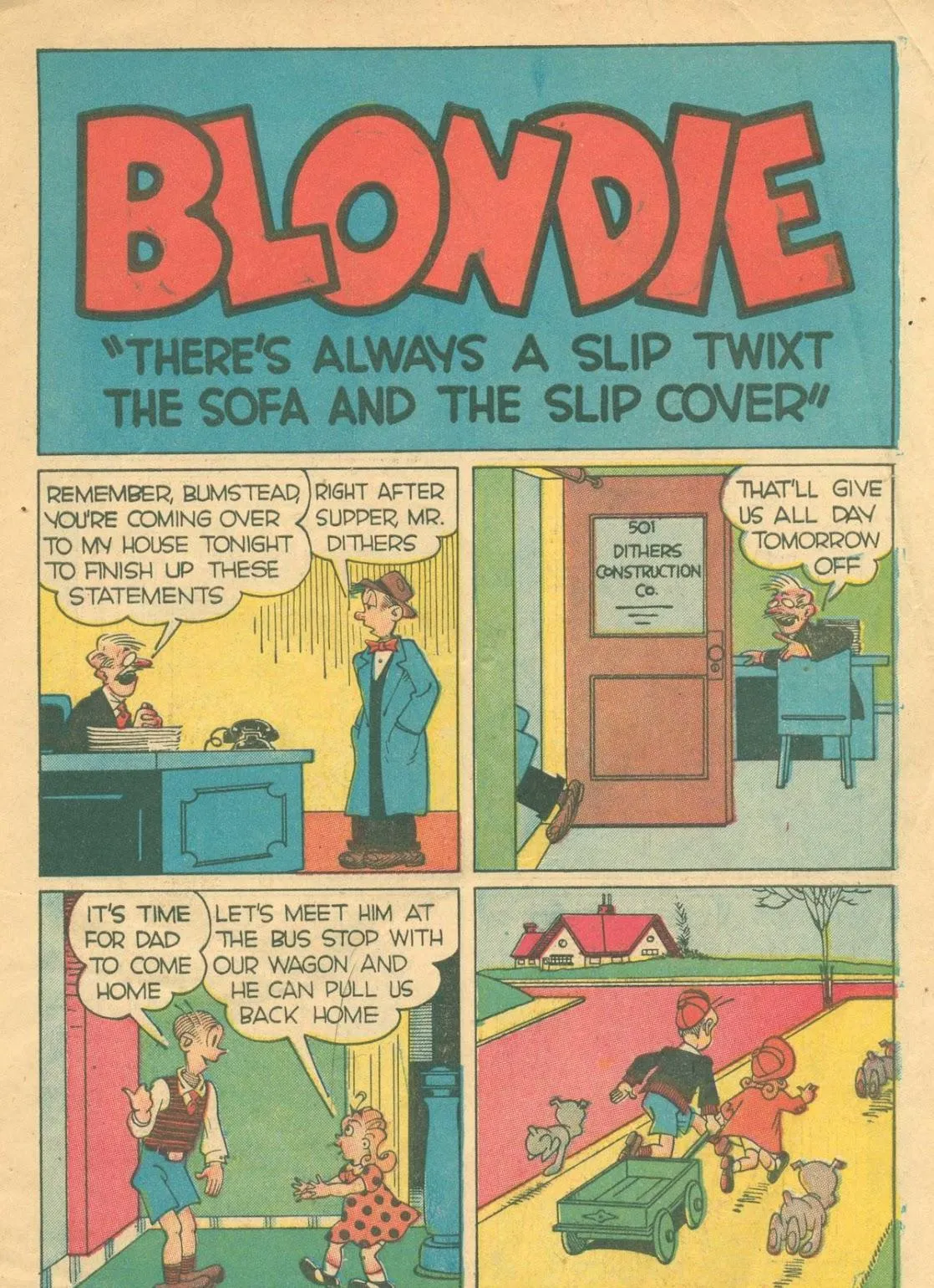 Blondie Comics #5 part 3
