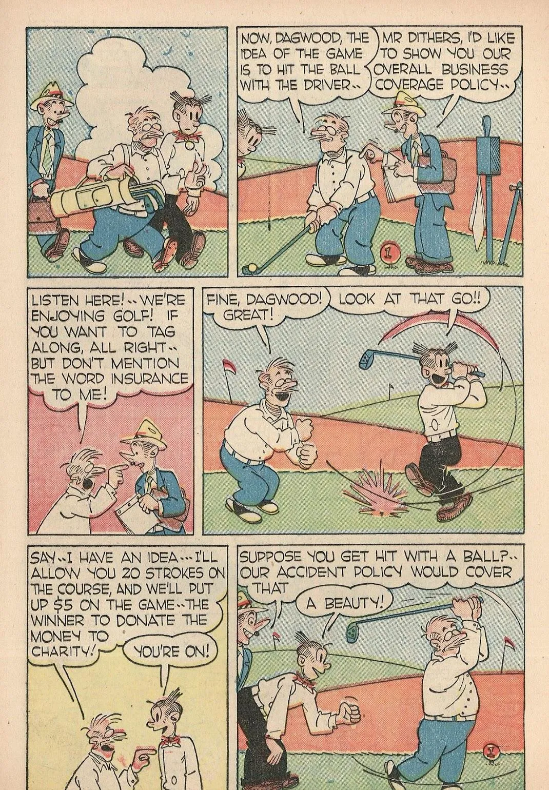 Blondie Comics #7 part 14