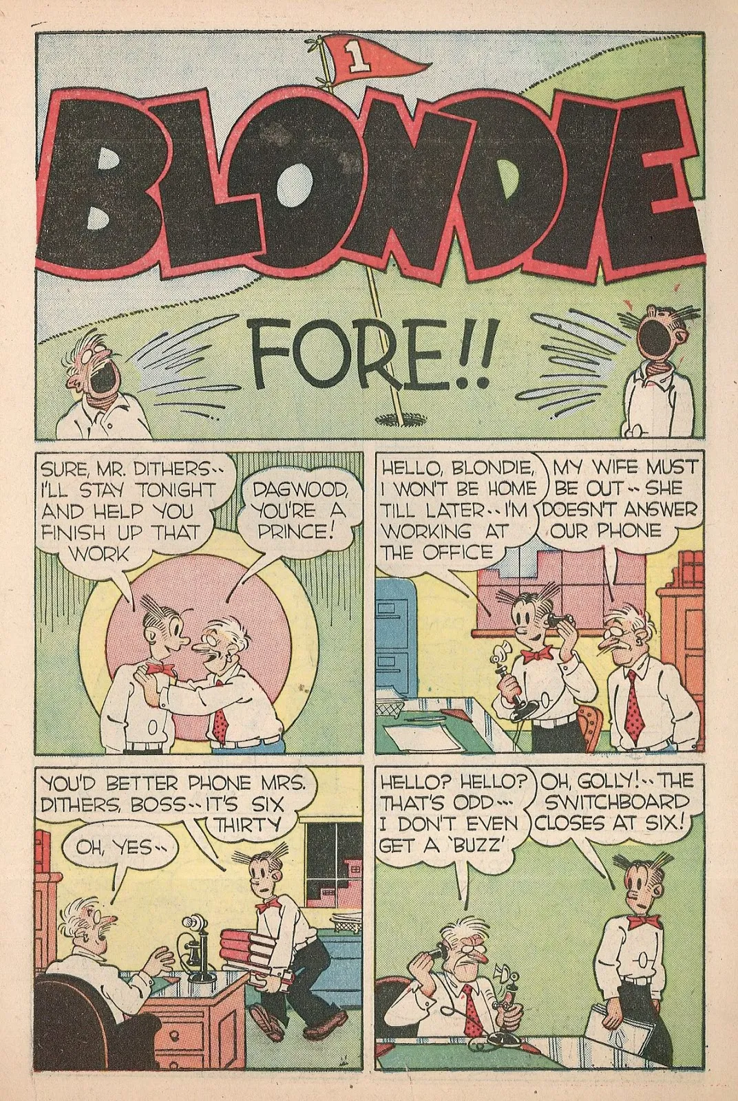 Blondie Comics #7 part 3
