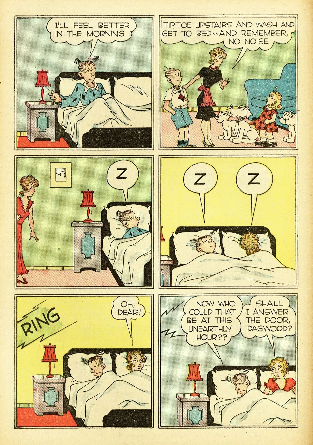 Blondie Comics #8 part 4