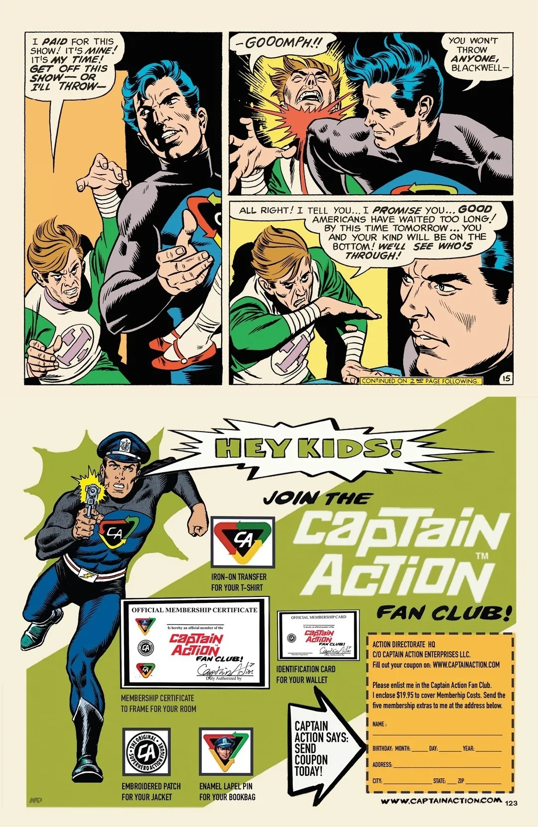Captain Action: Classic Collection part 125